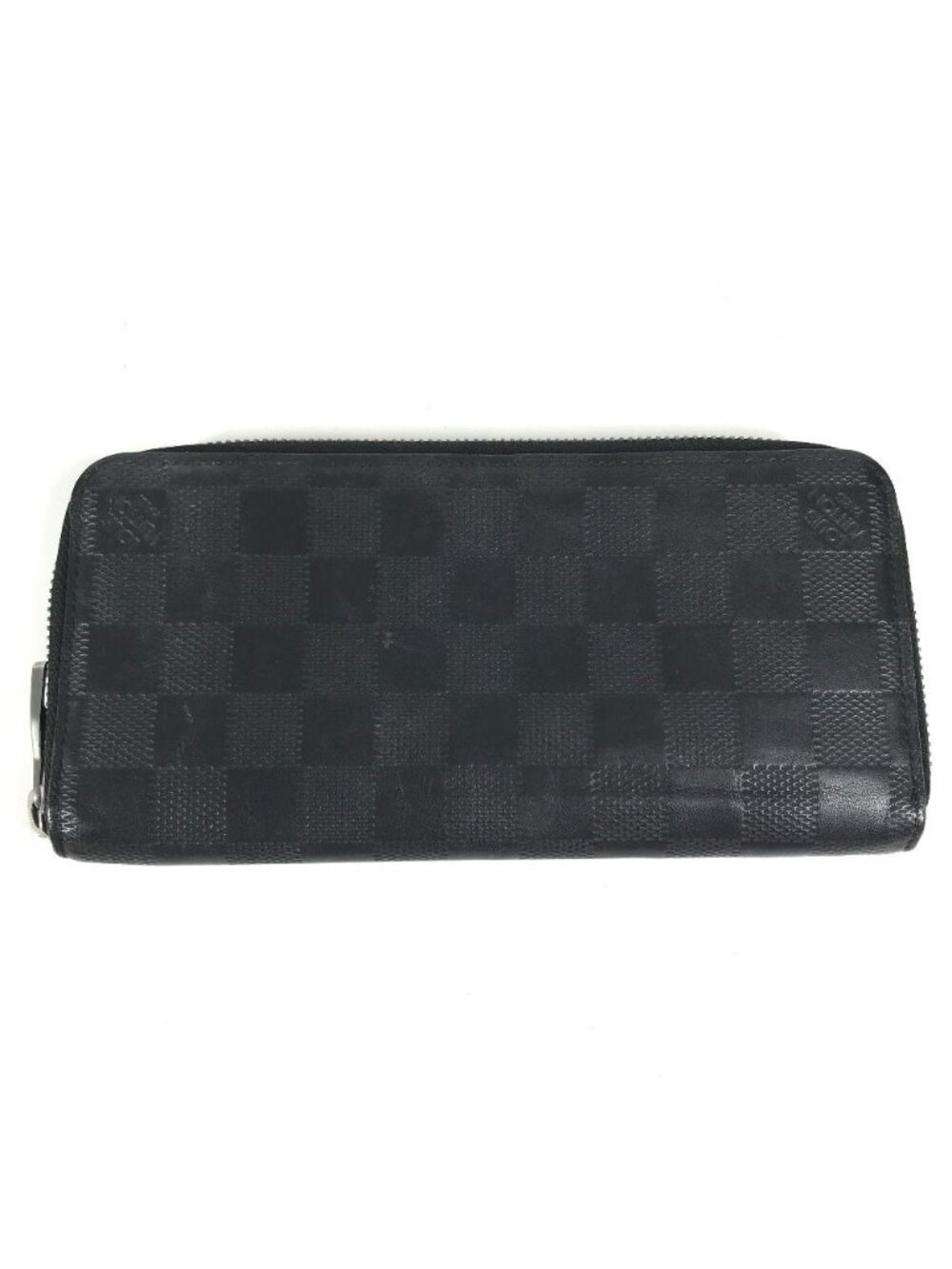 Louis Vuitton Wallet Zippy Vertical Damier Infini Leather Onyx